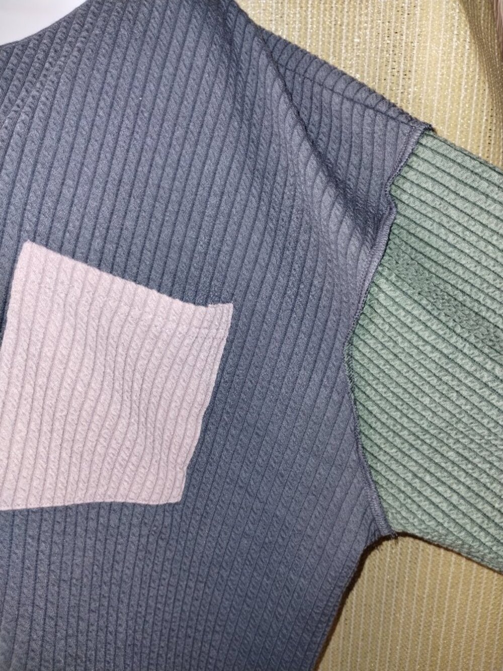 "All Fall Vibes" Color-Block Top - Picture 4 of 4
